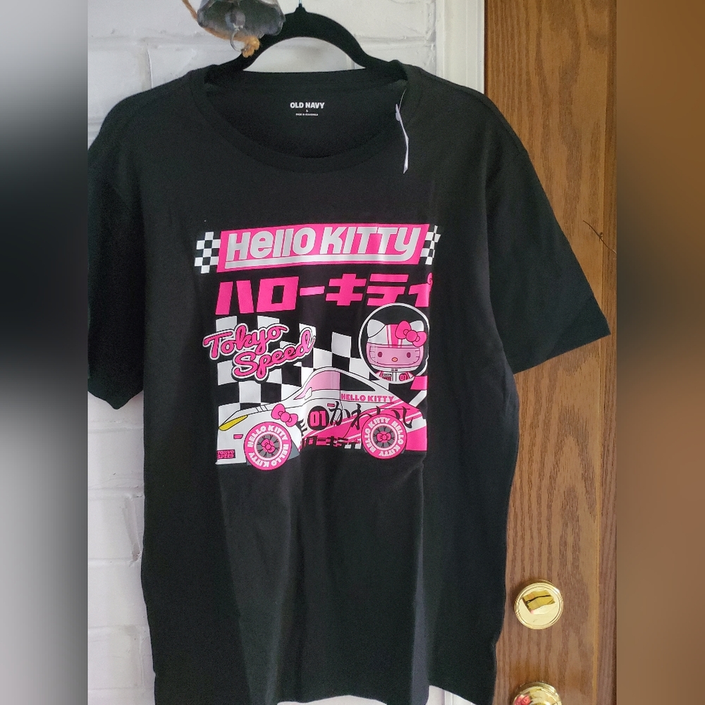 Old Navy T- shirt , size L , Hello Kitty, new with tag , 100% cotton - Picture 11 of 12